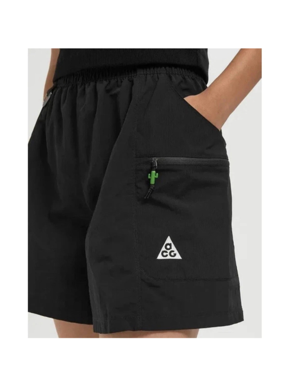 Nike ACG Death Bloom Shorts Black Anthracite Women’s Size Large HV6387-010